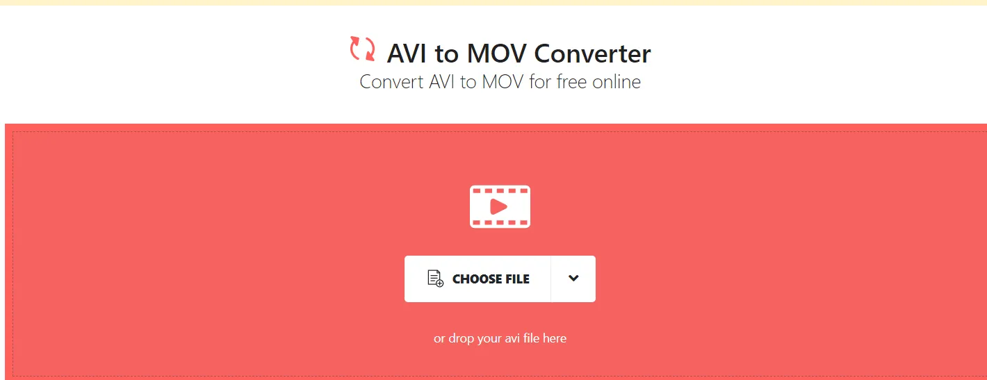 You may be scrutinising for an AVI to MOV converter free online that leaves no watermarks on videos.