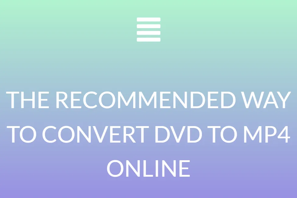  De aanbevolen manier om dvd online naar mp4 te converteren